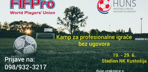Kamp za profesionalne igrače bez ugovora 2018.