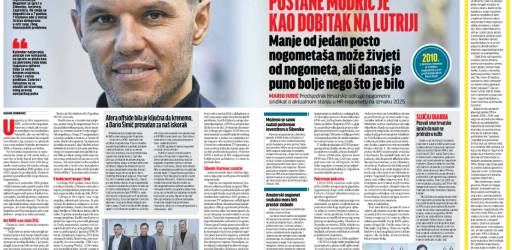 Veliki Božićni intervju predsjednika HUNS-a Marija Jurića za Sportske novosti – Hrvatski nogomet bez uljepšavanja!