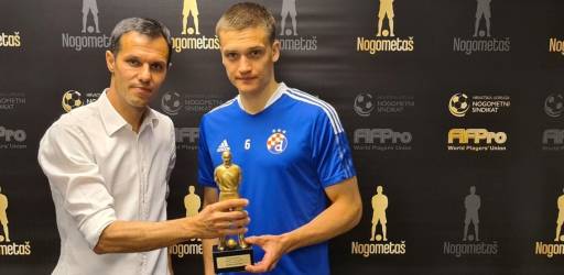 Rasmusu Lauritsenu uručena statua Trofej Nogometaš za 2021. godinu