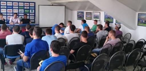 Hrvatska udruga " Nogometni sindikat " posjetila NK Slaven Belupo