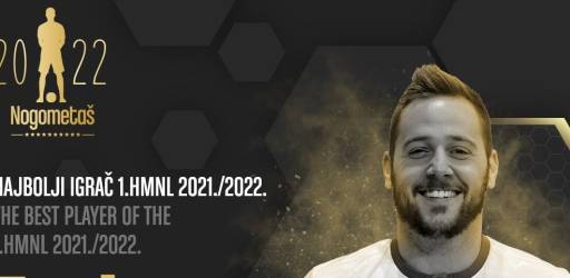 Toni Jelavić najbolji igrač 1.HMNL u sezoni 2021./2022.