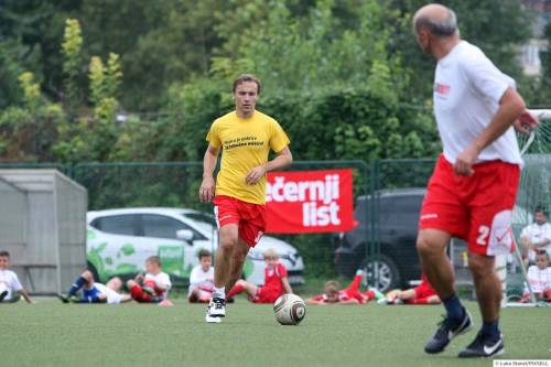 07.09.2014., Zagreb - Na terenima NK Spansko u organizaciji Vecernjeg lista i sportskog tjednika Max odrzan je nogometni turnir za limace te revijalna utakmica izmedju bivsih Dinamovih zvijezda i ekipe trenera turnira