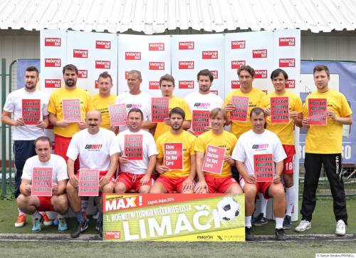 07.09.2014., Zagreb - Na terenima NK Spansko u organizaciji Vecernjeg lista i sportskog tjednika Max odrzan je nogometni turnir za limace te revijalna utakmica izmedju bivsih Dinamovih zvijezda i ekipe trenera turnira